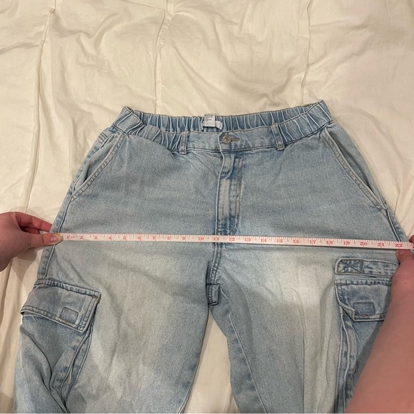 Denim Joggers with Side Pockets from Forever 21 - Picture 13 of 16